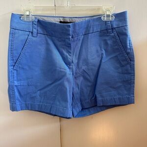 J. Crew Blue Women's Chino Shorts
